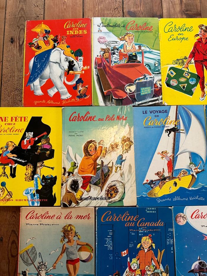 Grands albums Hachette anciens couleurs - Lot de 12 livres Caroline Pierre Probst - photo numéro 6