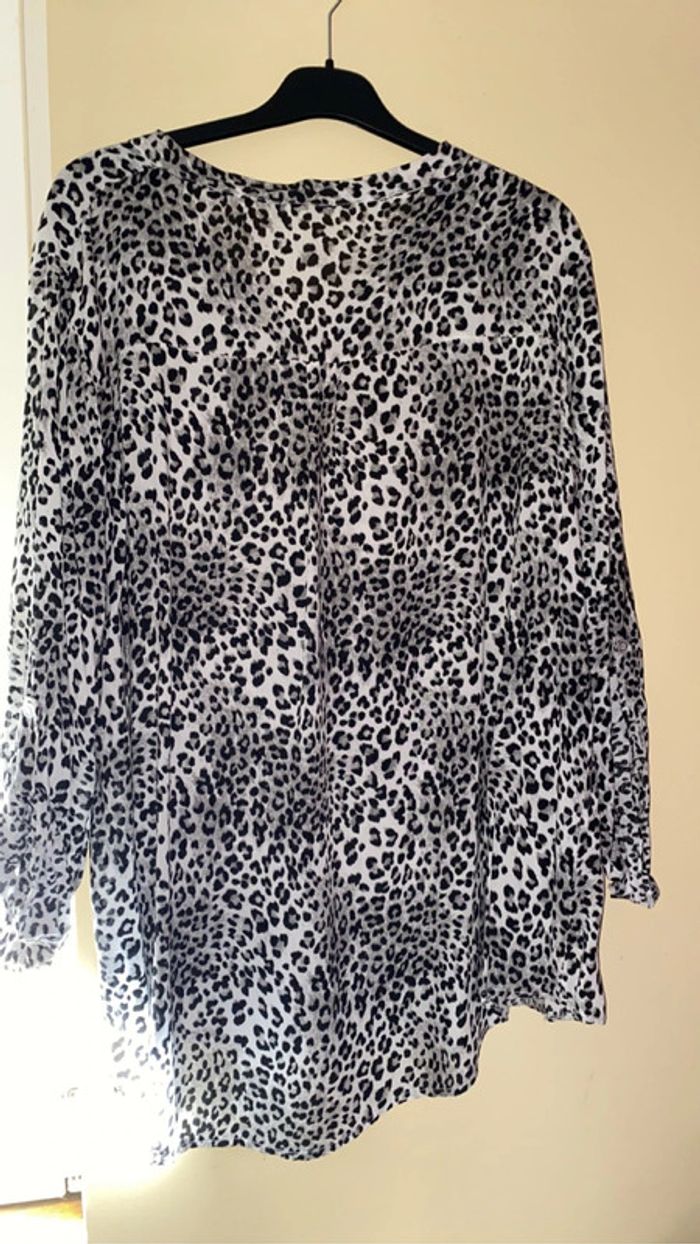 Chemise fine leopard - photo numéro 3