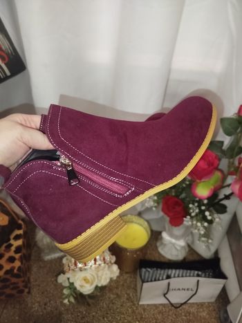 Magnifique bottes bordeau