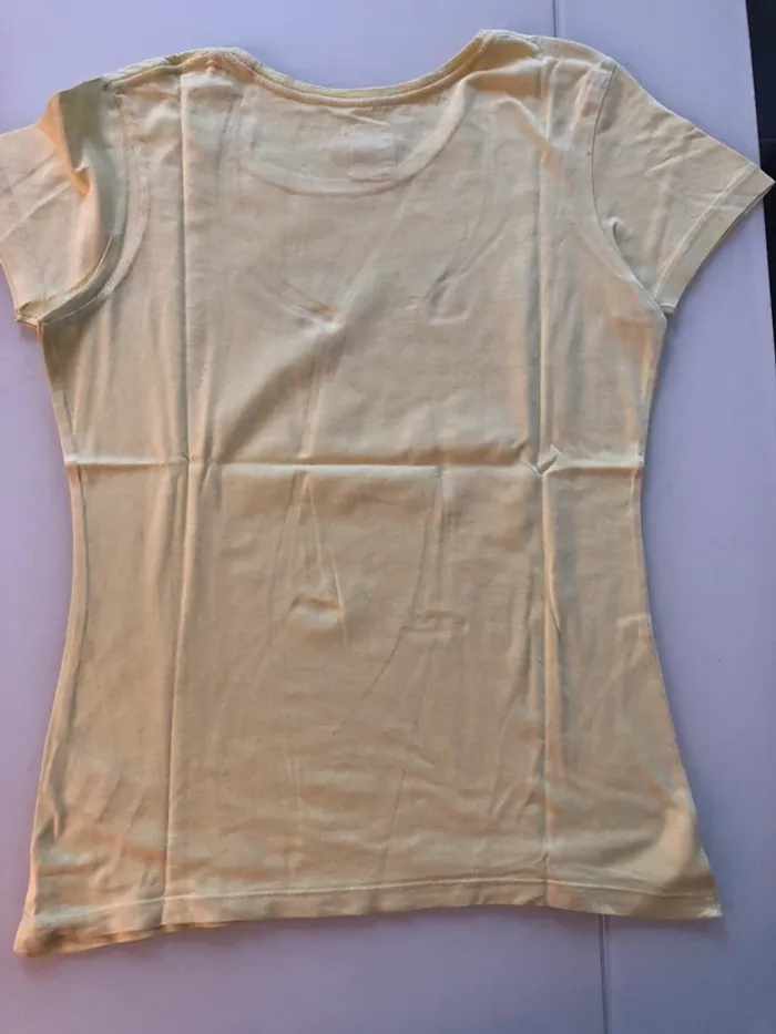 Teeshirt Roux jaune claire - photo numéro 3