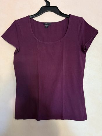 Tee shirt violet