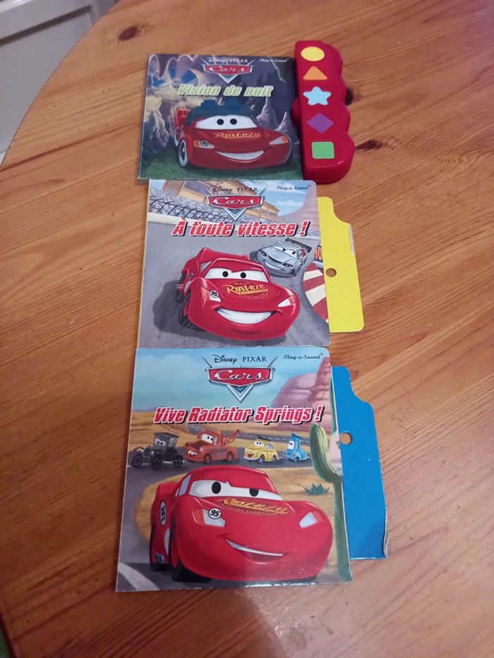 Livres interactifs cars disney - photo numéro 2