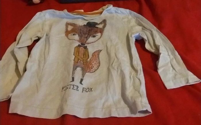 Tee shirt motif renard - photo numéro 2