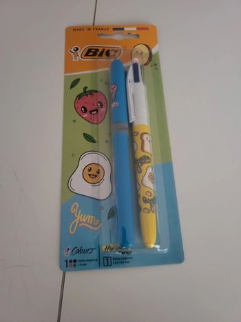 Duo stylo et surligneur bic