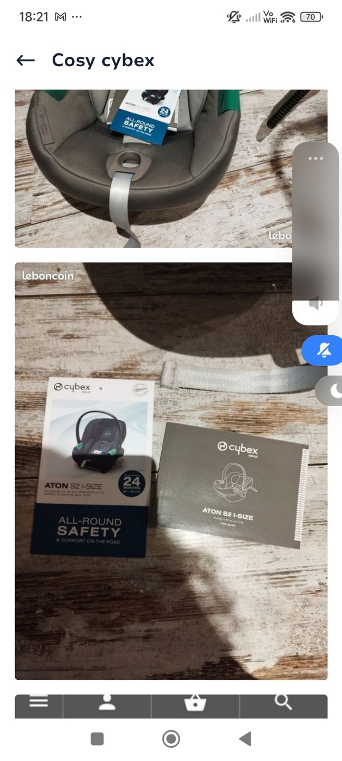 Cosy cybex - photo numéro 5