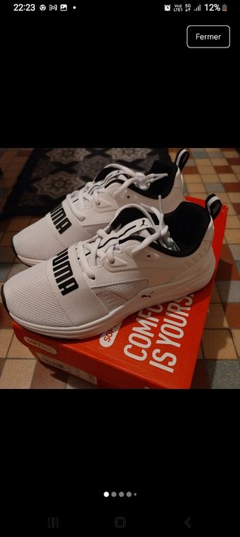 Baskets puma softride wired 2 pointure 37 jamais porté