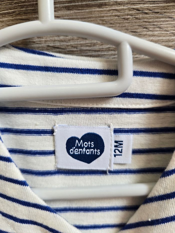 Vêtement Bébé Fille - Robe - Mots d’enfants - 12 mois - photo numéro 5