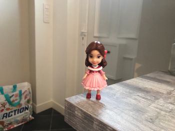 Figurine mini poupée belle la belle et la bête disney