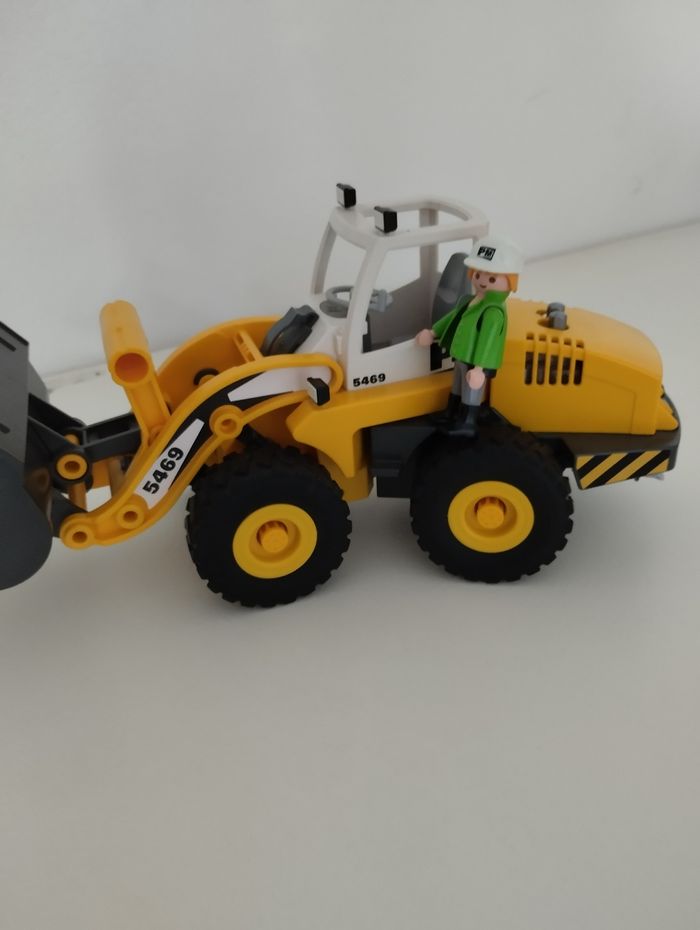 Chargeuse avec godet Playmobil 5469 - photo numéro 5