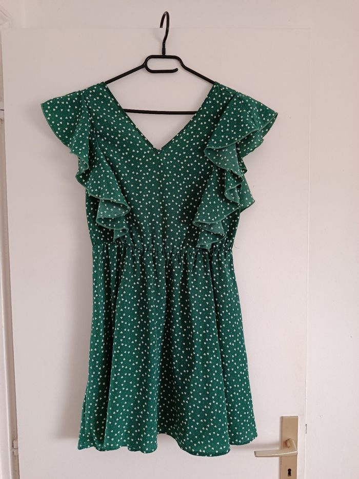 Robe verte Shein