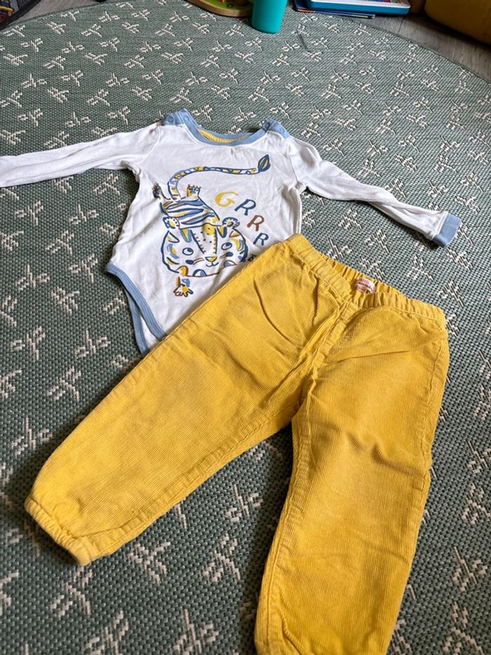 Ensemble Body + Pantalon 24 mois - photo numéro 2