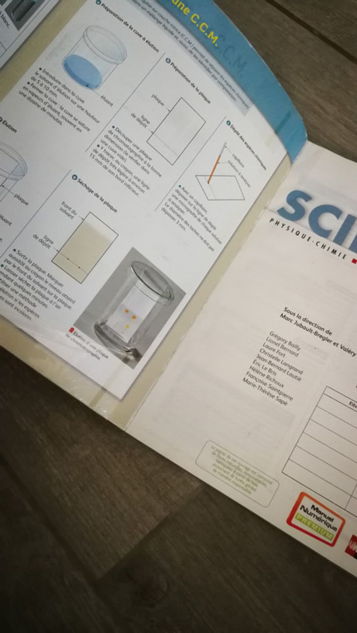 Sciences Physique - Chimie. SVT 1 er ES-L - photo numéro 4