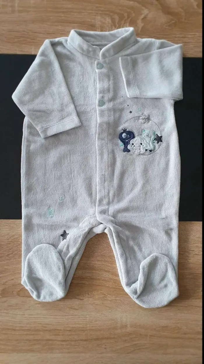 Lot de 4 pyjamas hiver 3 mois - 62 cm - photo numéro 6