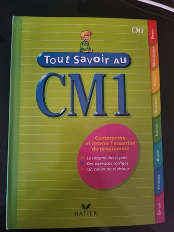Livre Tout savoir au CM1