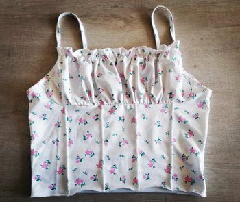Top court femme taille S