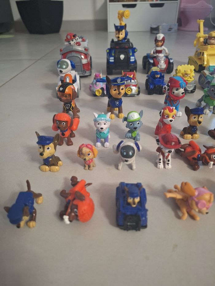 Lot Pat patrouille paw patrol personnages et véhicules - photo numéro 2