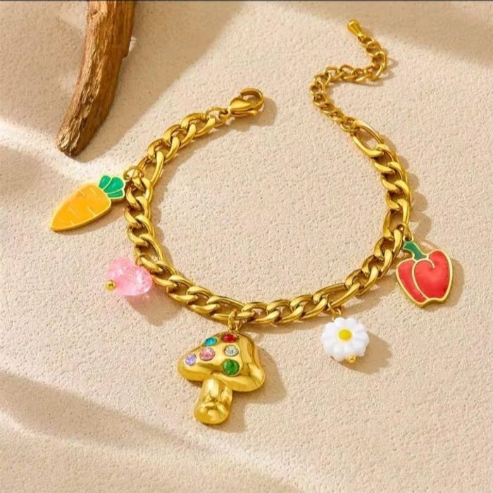 Bracelet  champignon 🍄 ✅ - photo numéro 2