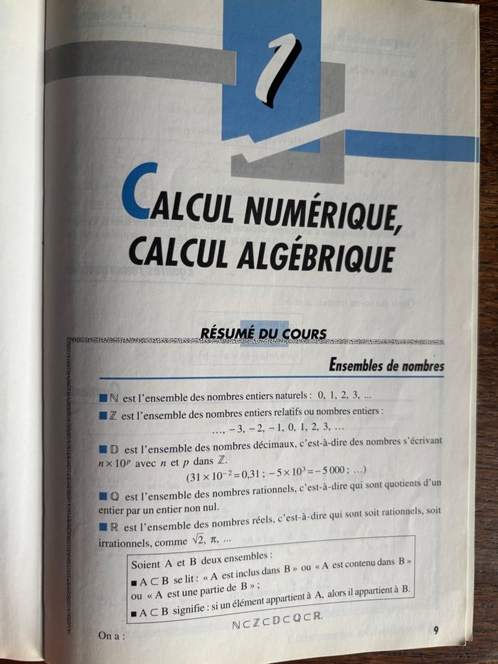 Mathématiques seconde avec exercices résolus - photo numéro 5