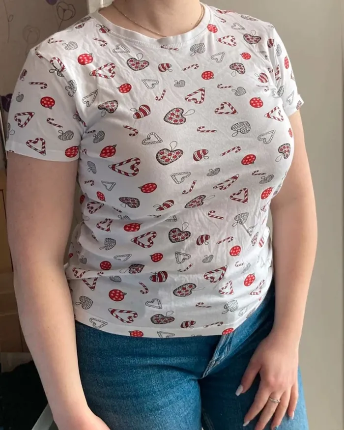 T-shirt motif de noël 🟡 - photo numéro 3