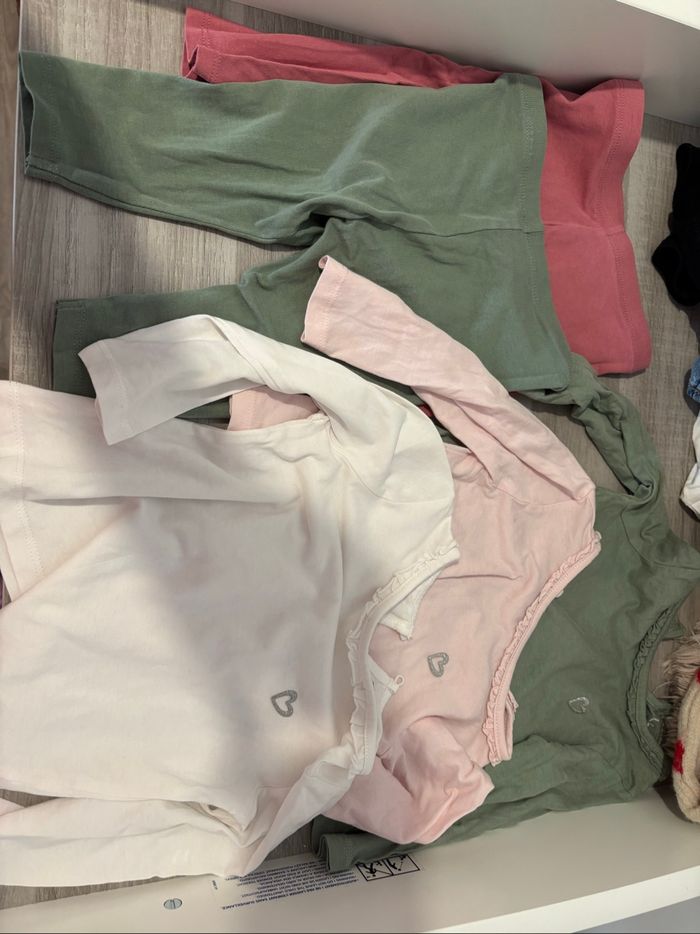 Trio de t shirt léger avec leggins