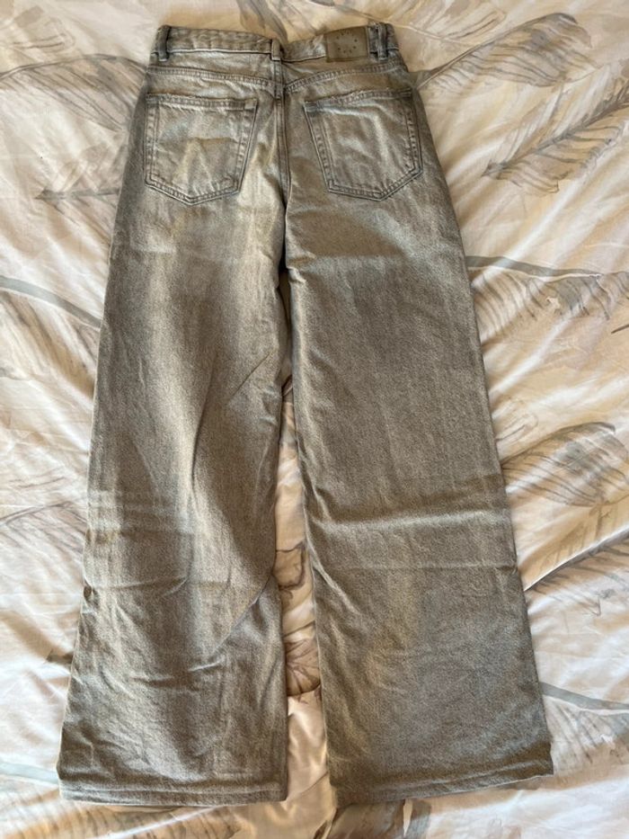 jean wide leg gris - photo numéro 2