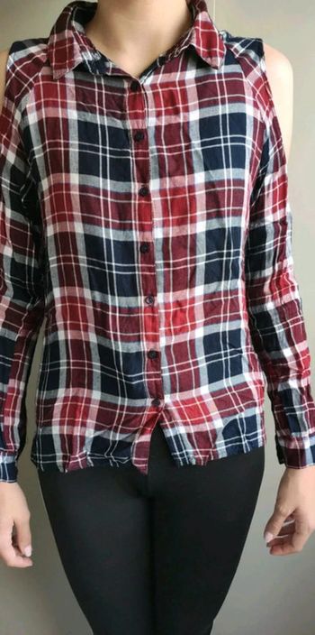 Jennyfer chemise épaules nues XS