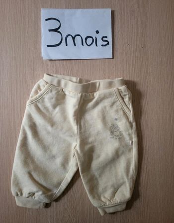 Pantalon molleton 3mois disney
