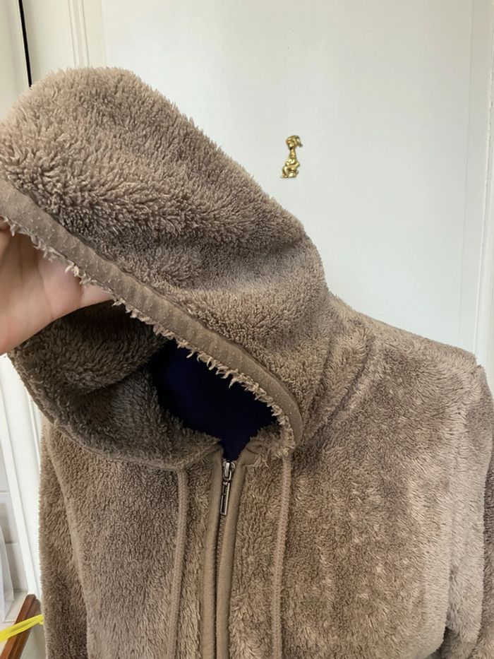 Veste ourson taupe à capuche Jessica XL - photo numéro 6