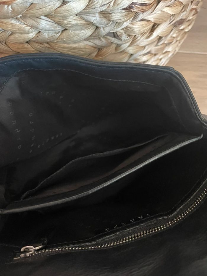 Sac à main cuir noir - Sandro - photo numéro 5