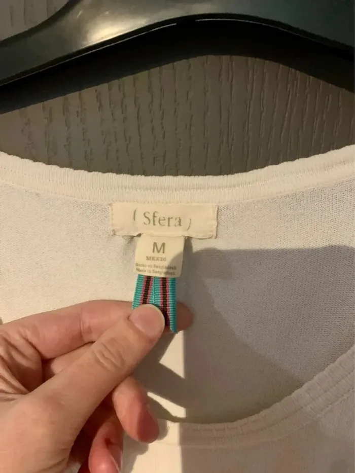Top blanc Sfera - Taille M - photo numéro 2