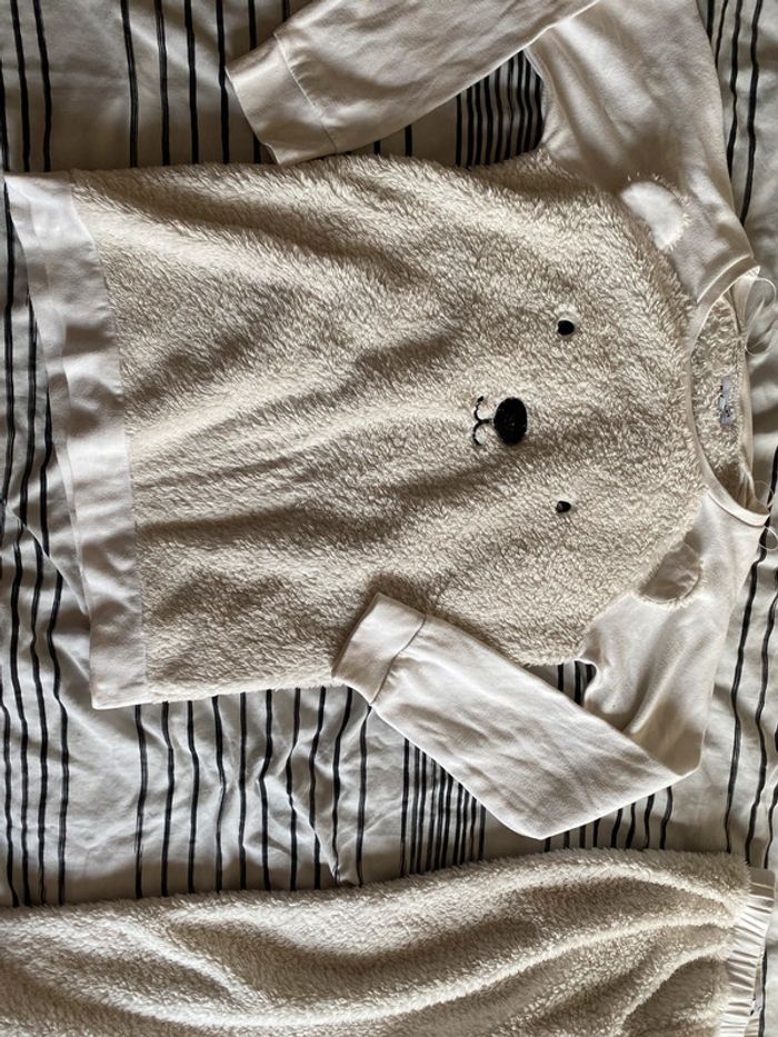 Ensemble pyjama ourson blanc LH - photo numéro 2