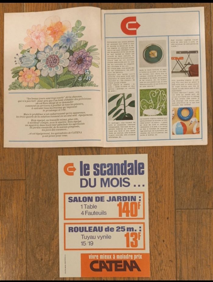 Ancien catalogue Catena 1969 N°35 printemps été vintage - photo numéro 2
