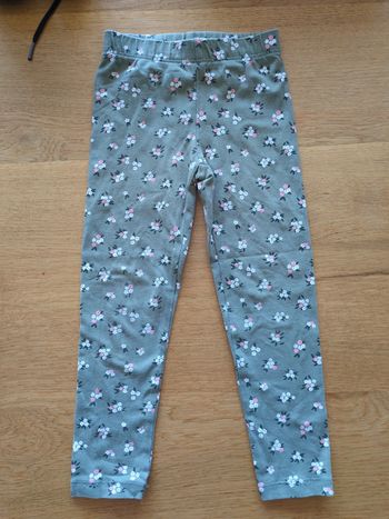 Legging fleuri 4 ans
