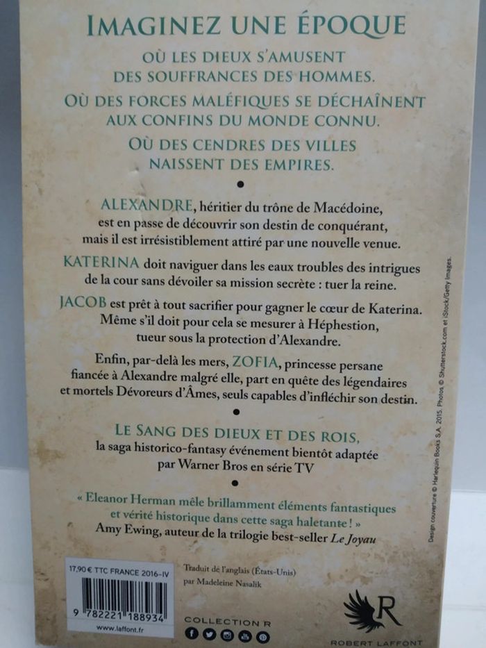 Le sang des dieux et des rois livre 1 - photo numéro 2