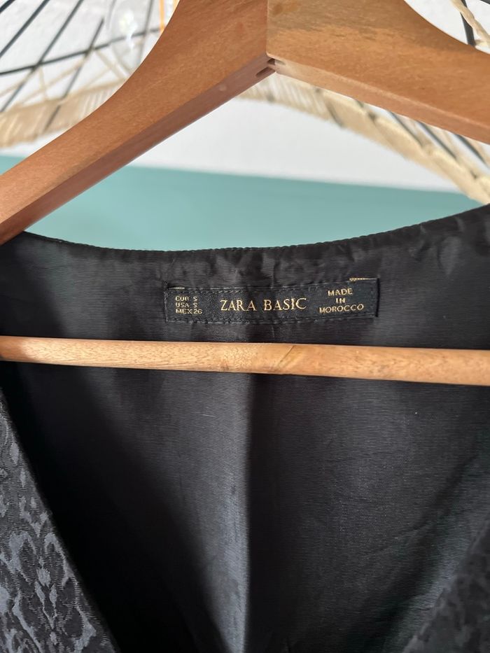 Petite Robe 🖤 noire Zara - Taille S - photo numéro 8