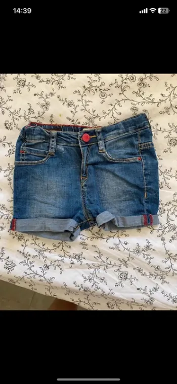 Short en jean