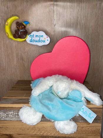 NAT258 doudou lapin 🐰 babynat