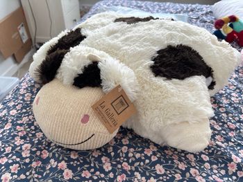 Peluche / coussin vache - marque La Galleria
