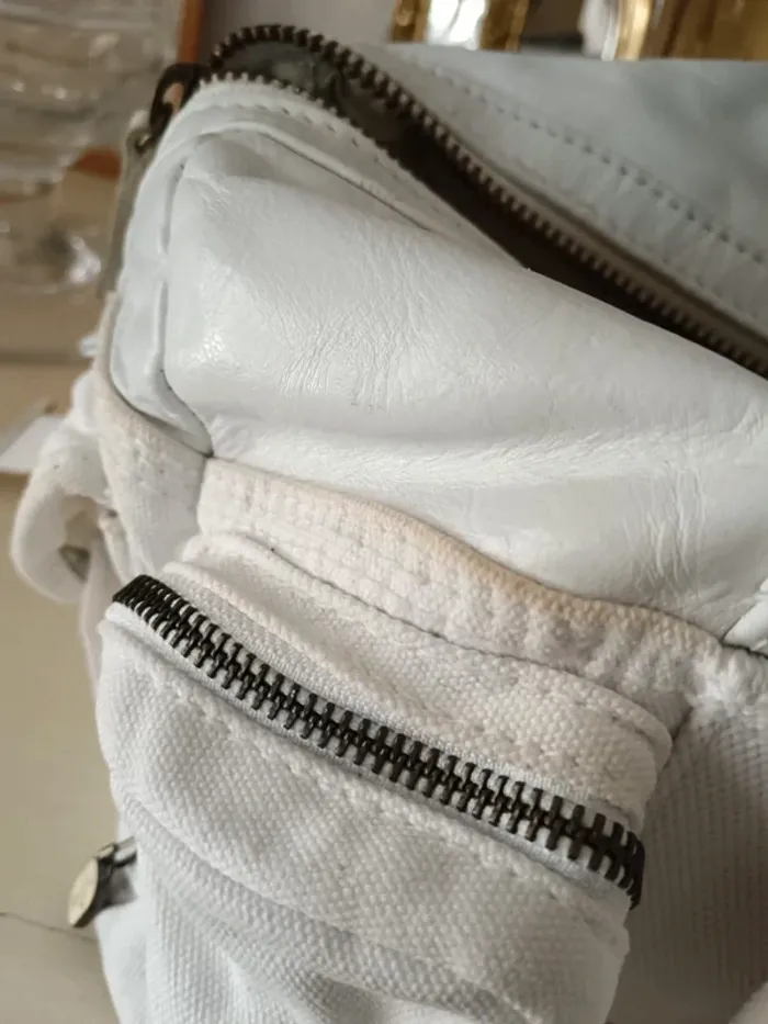 Sac vintage 90/00s y2k diesel coton et cuir - photo numéro 5
