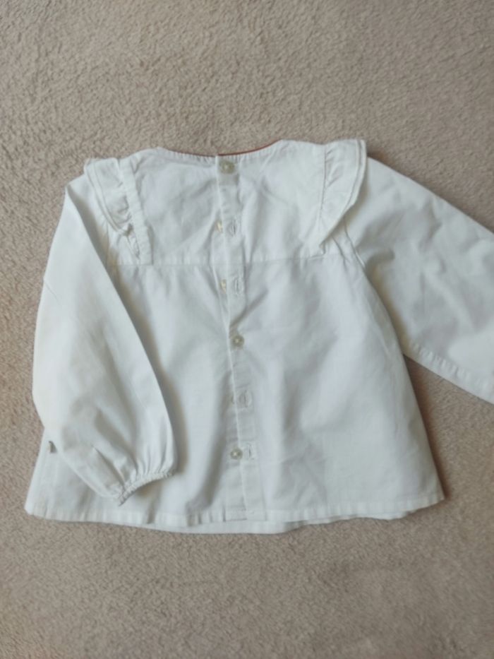Chemisier thème automnal Obaïbi - Taille 18 mois - Très bon état - photo numéro 8