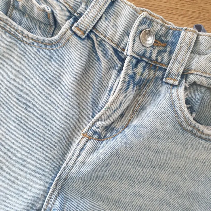 🩷 Jean droit taille haute Straigit 4 ans Kiabi #emyfleury_4ansfille - photo numéro 5
