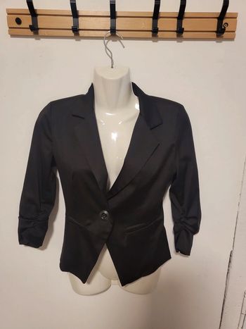 Blazer veste noir s noir femme