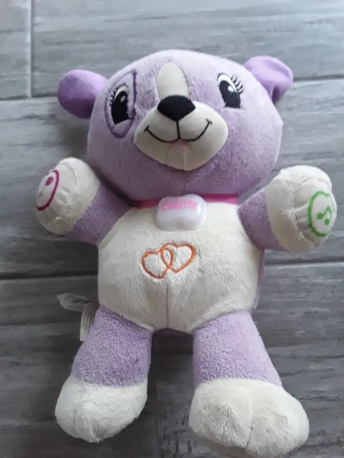 Peluche parlante Mon amie Violette - photo numéro 2