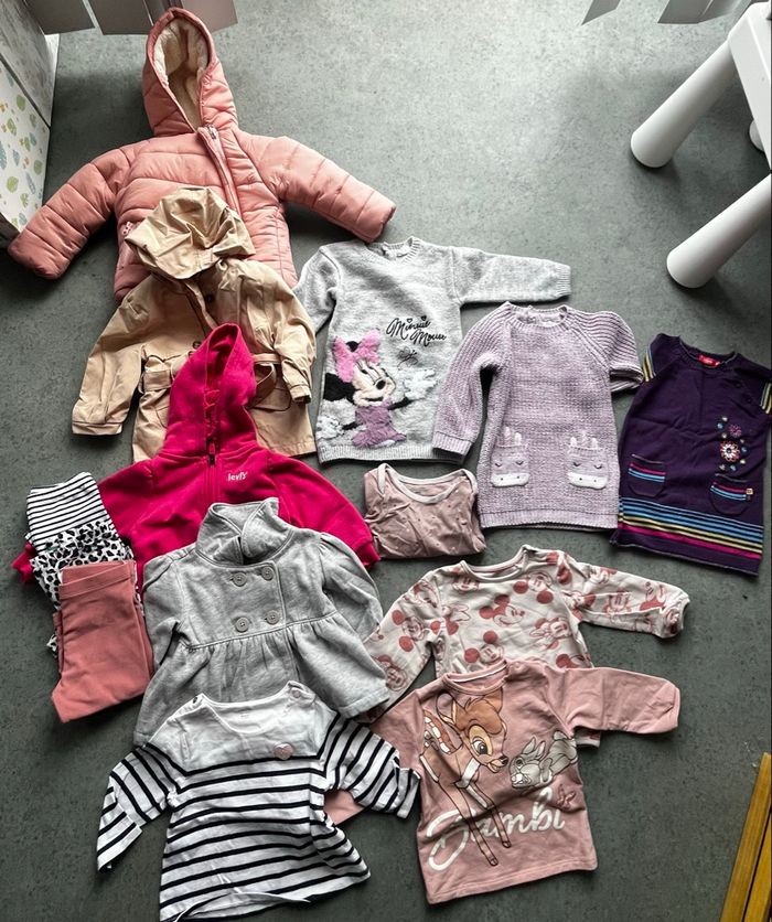 Lot de vêtements bébé fille 12 mois - photo numéro 4