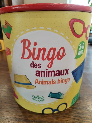 Jeu Bingo des animaux de Vilac