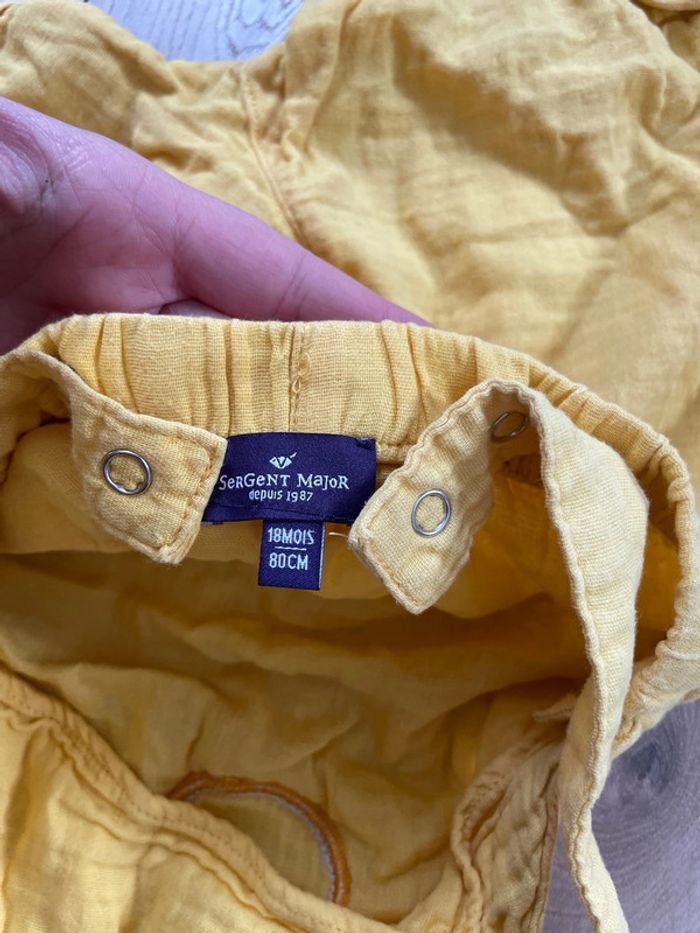 Salopette légère jaune - photo numéro 4