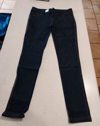Jeggins bleuté noire