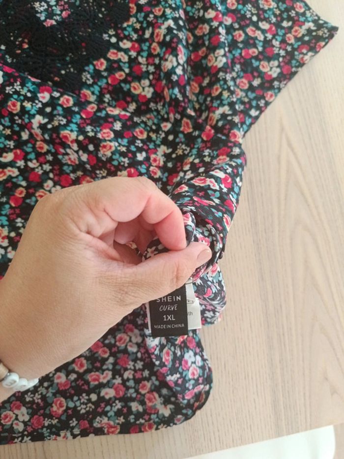 Blouse manches courtes Shein Curve XL - photo numéro 2