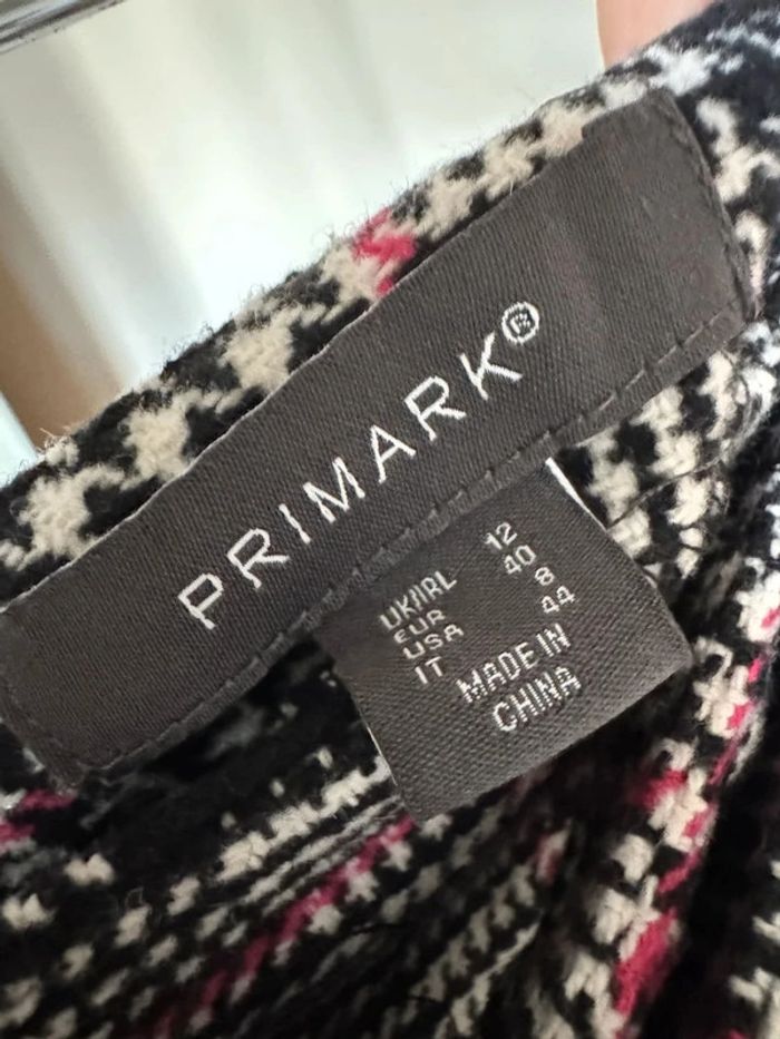 Jupe épaisse motifs pieds de coq taille 40, Primark - photo numéro 4