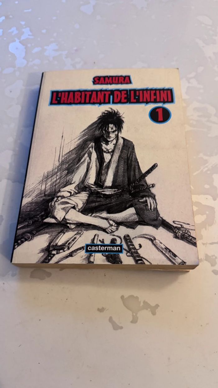 Manga L’Habitant de l’infini Tome 1 – Samura – Édition Casterman